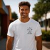 Personalized men's t-shirt for dad with children's names and birth years as a Father's Day gift 3 Personalized men's t-shirt for dad with children's names and birth years as a Father's Day gift 3