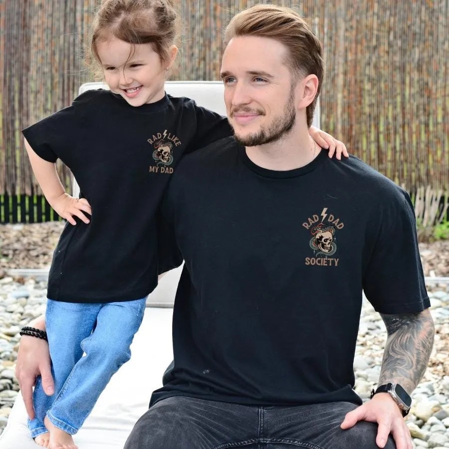 Rad-Dad-Society-T-Shirt-Cool-Dad-Club-First-Fathers-Day-Gift-Rad-Dad-Society-T-Shirt-Cool-Dad-Club-First-Fathers-Day-Gift-3 Rad Dad Society T-Shirt - Cool Dad Club - First Father's Day Gift 2