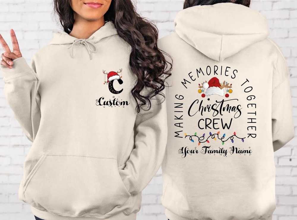 Two-Sides-Family-Name-Christmas-Crewneck-Custom-Holiday-Trip-Two-Sides-Family-Name-Christmas-Crewneck-Custom-Holiday-Trip-Shirt-2 Two-Sides Family Name Christmas Crewneck - Custom Holiday Trip Shirt 1