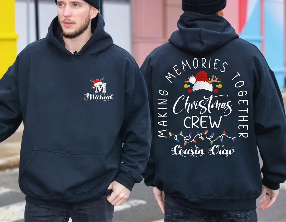 Two-Sides-Family-Name-Christmas-Crewneck-Custom-Holiday-Trip-Two-Sides-Family-Name-Christmas-Crewneck-Custom-Holiday-Trip-Shirt-3 Two-Sides Family Name Christmas Crewneck - Custom Holiday Trip Shirt 2