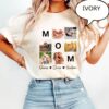 Comfort Colors® Custom Photo Mom Shirt - Kids Name and Photo Tee 2 Comfort Colors® Custom Photo Mom Shirt - Kids Name and Photo Tee 2