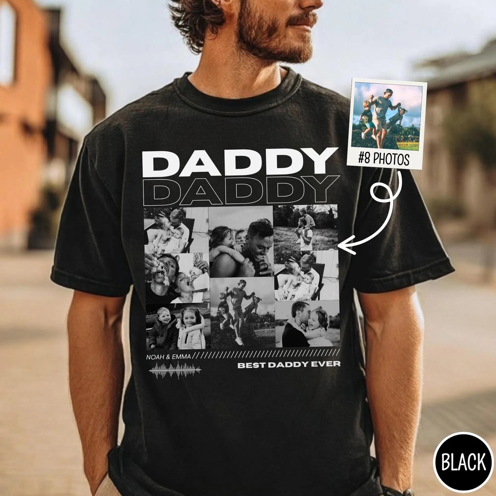 custom-photo-dad-shirt-personalized-comfort-colors-tee-3 Custom Photo Dad Shirt - Personalized Comfort Colors® Tee 2