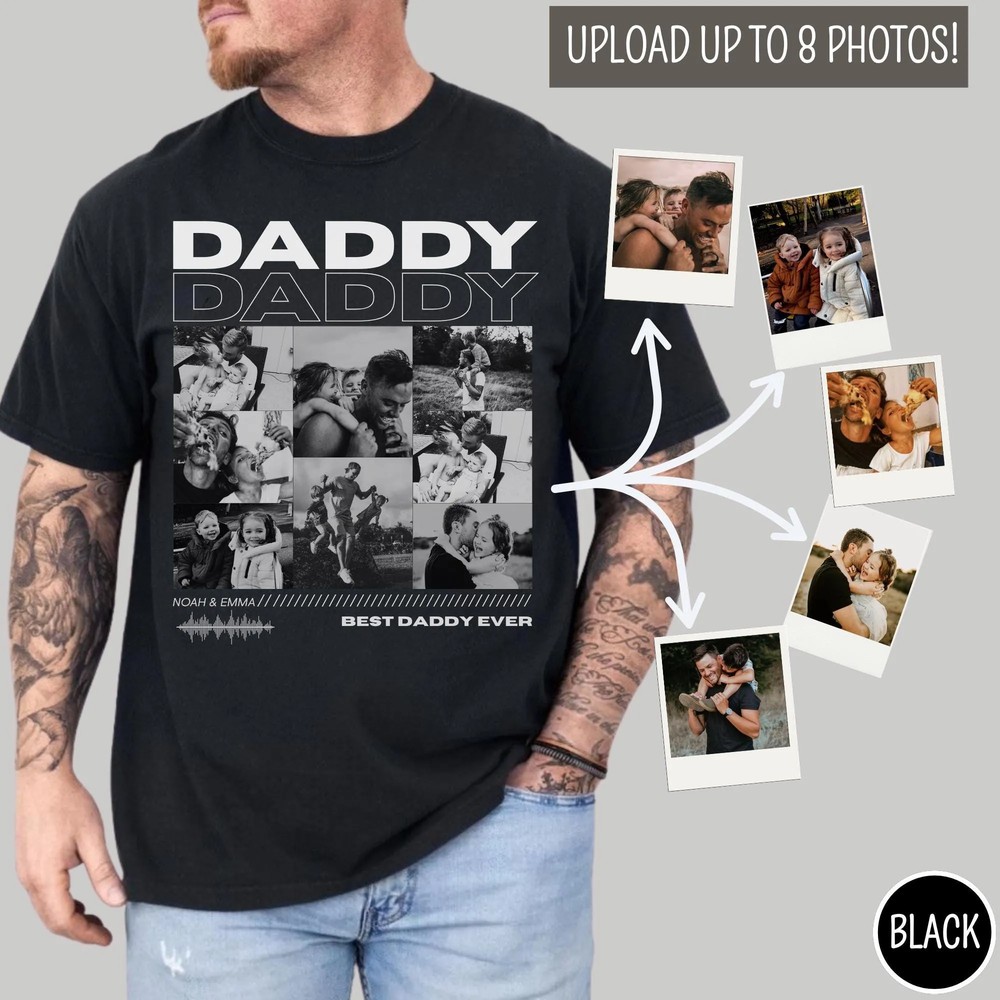 custom-photo-dad-shirt-personalized-comfort-colors-tee-4 Custom Photo Dad Shirt - Personalized Comfort Colors® Tee 3
