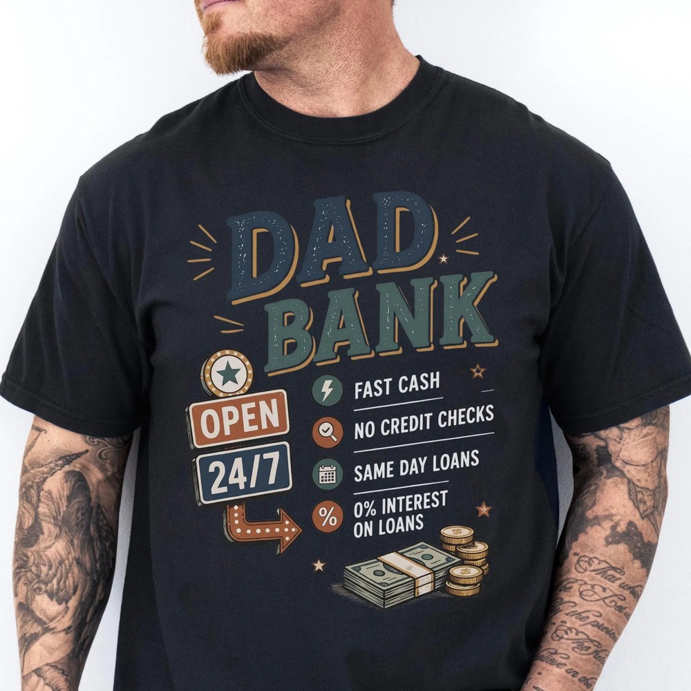 funny-dad-bank-shirt-comfort-colors-dad-joke-tee-new-dad-gift-funny-dad-bank-shirt-comfort-colors-dad-joke-tee-new-dad-gift-6 Funny Dad Bank Shirt - Comfort Colors® Dad Joke Tee - New Dad Gift 5